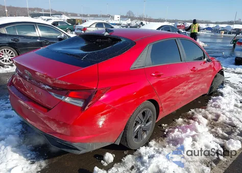 2022 Hyundai Elantra Sel из США, поврежденный, VIN 5NPLS4AG9NH061898